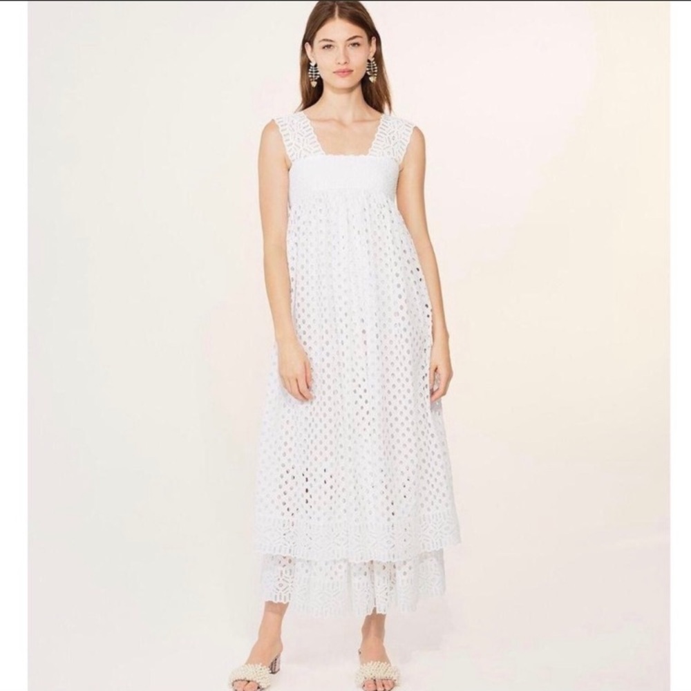 Tory Burch White Hermosa Dress